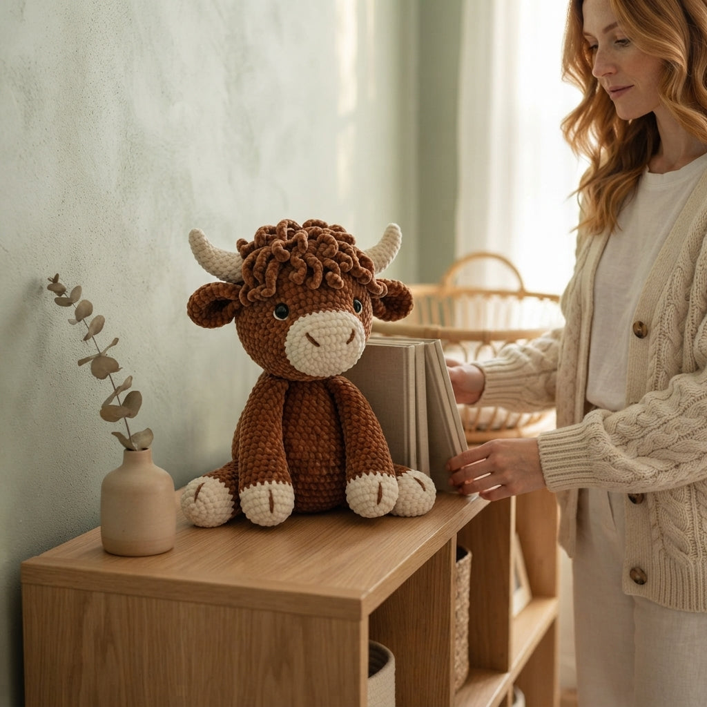 Adorable Amigurumi Cow | Crochet Pattern Download