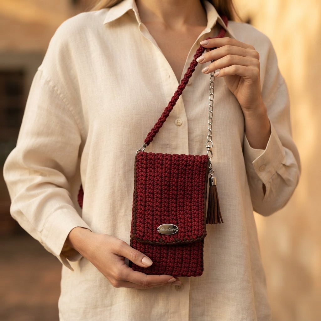 Crossbody Purse Tote | Crochet Pattern PDF