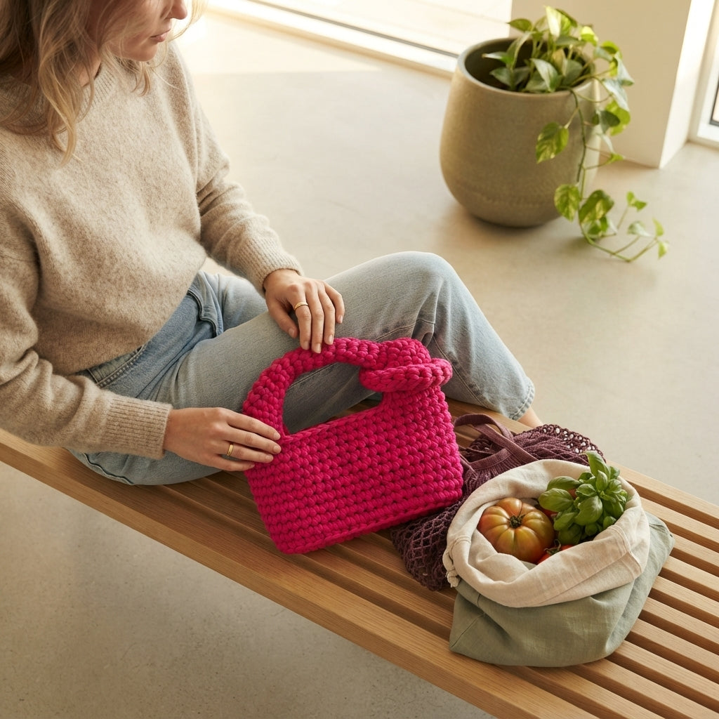 Net Bag Handbag | Crochet Pattern PDF