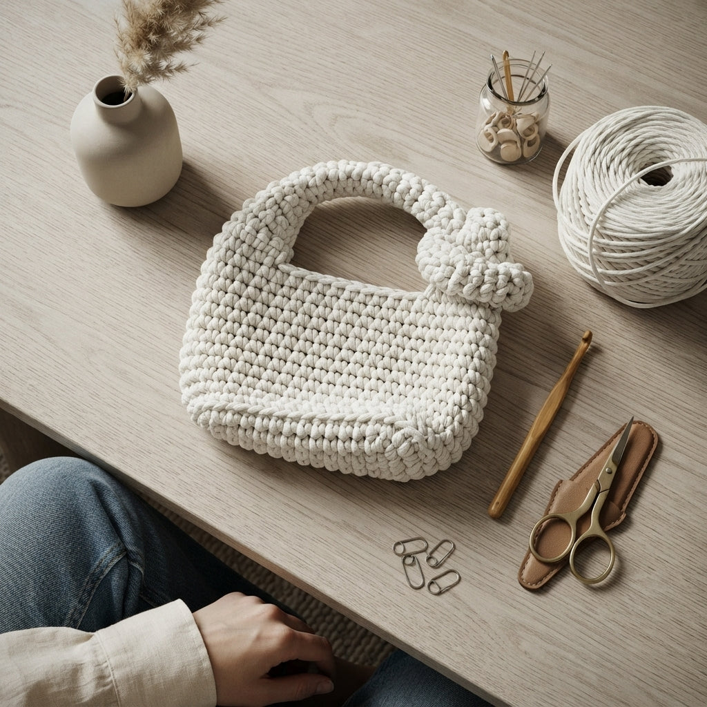 Net Bag Handbag | Crochet Pattern PDF