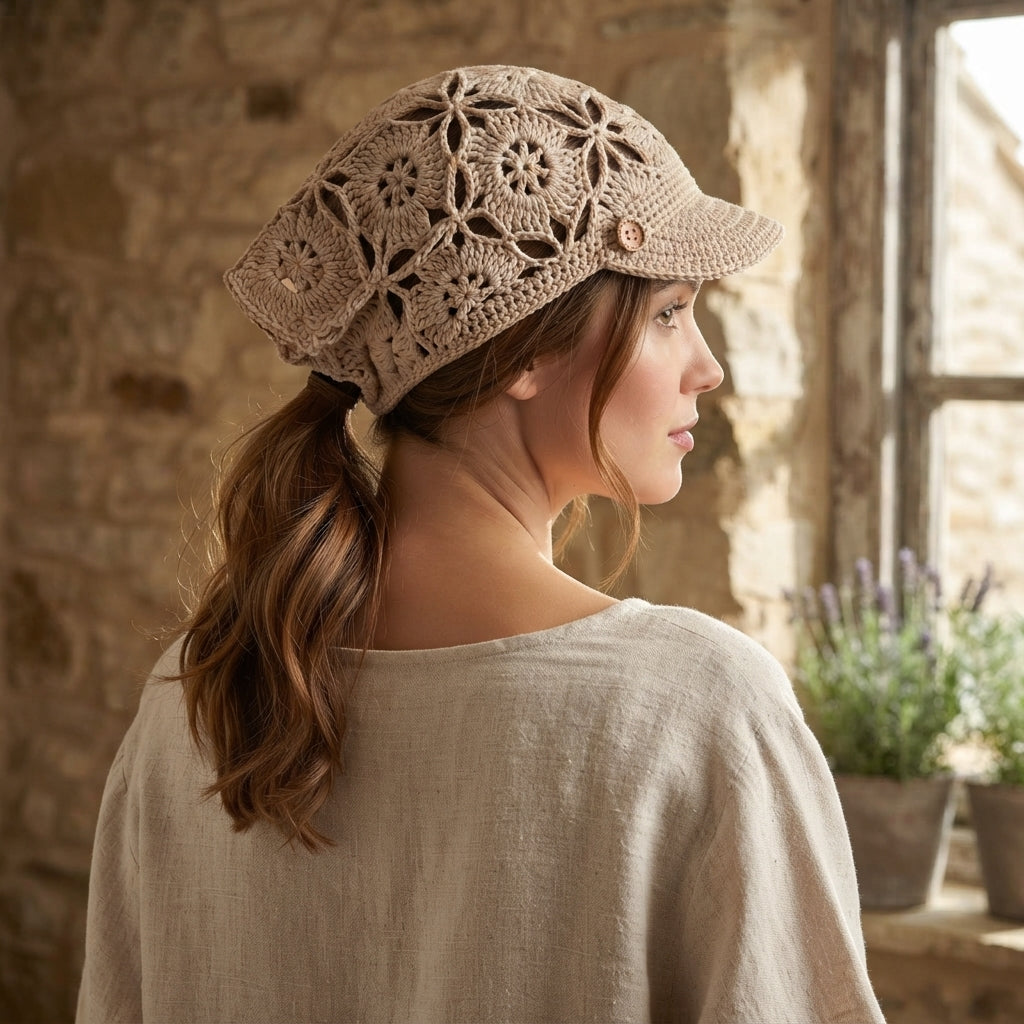 Gorgeous Sun Visor | Summer PDF Pattern — Design 10