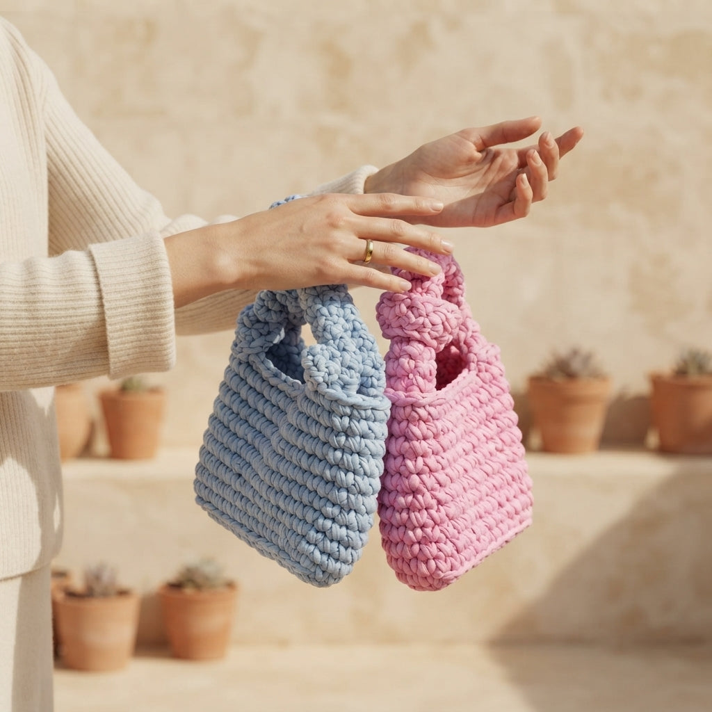 Net Bag Handbag | Crochet Pattern PDF