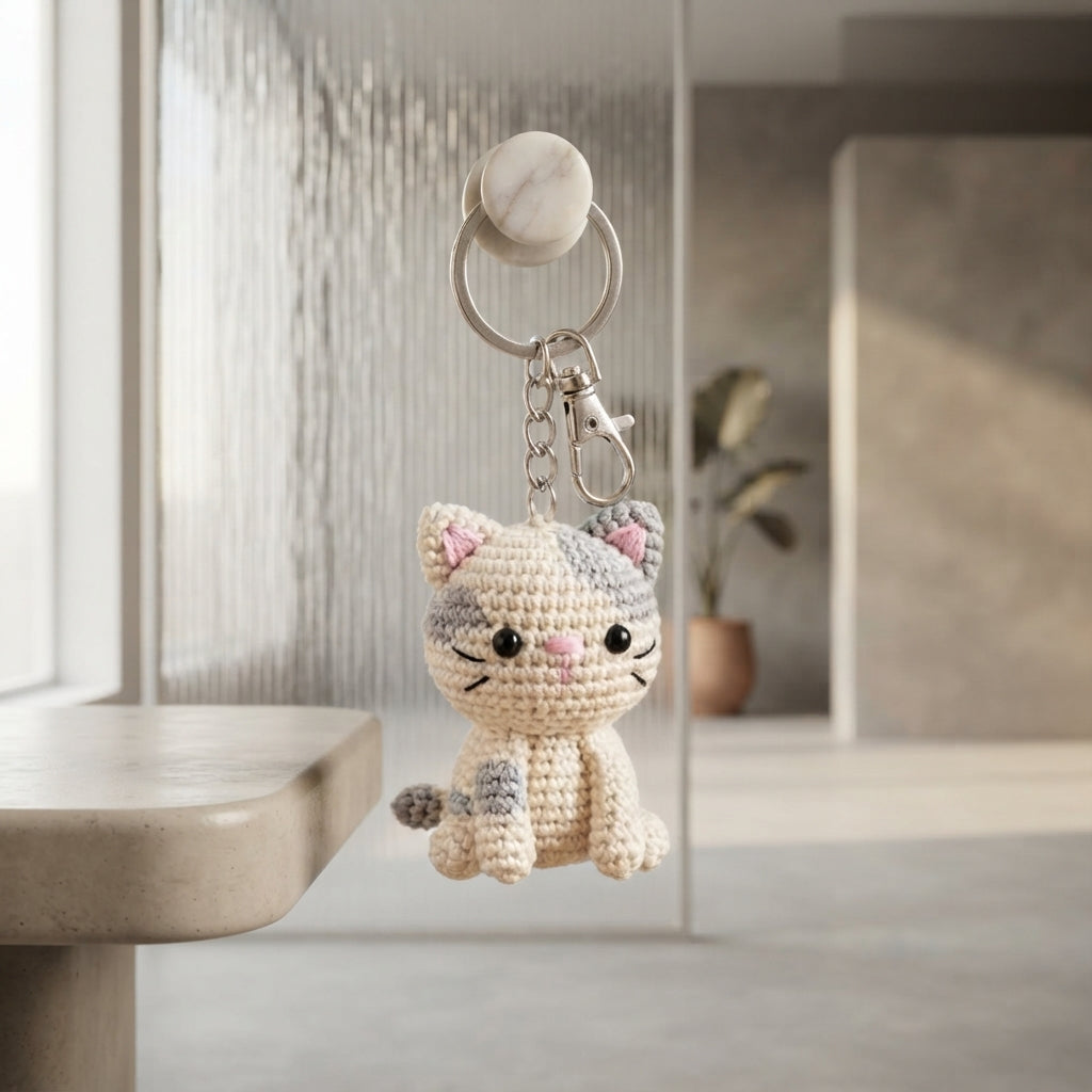 Unique Bag Charm Charm | Crochet Keychain Pattern — Design 2