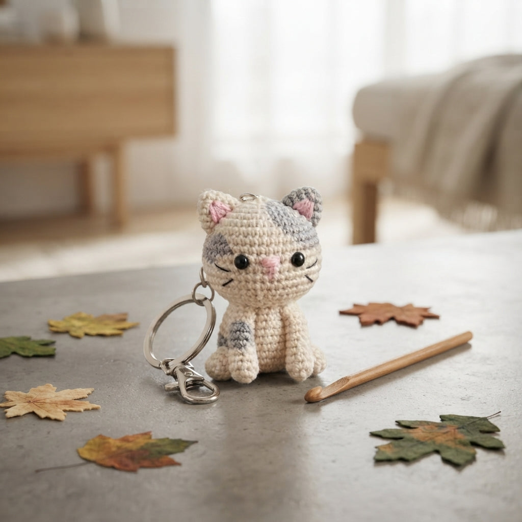 Unique Bag Charm Charm | Crochet Keychain Pattern — Design 2