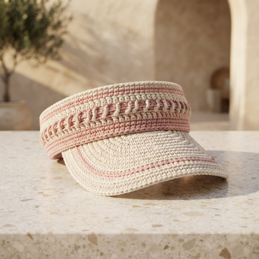 Modern Sun Hat | Crochet Hat Pattern PDF — Design 3