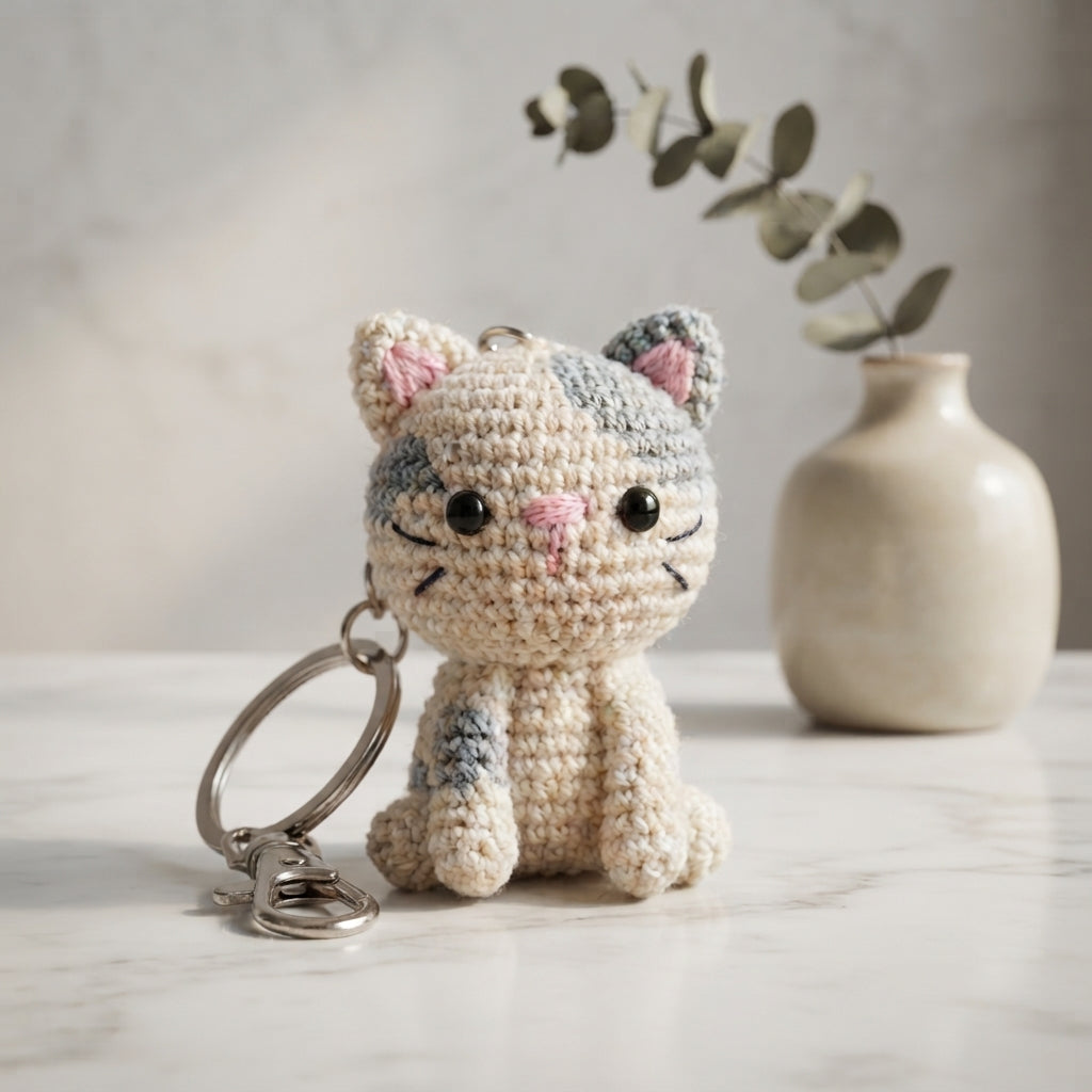 Unique Bag Charm Charm | Crochet Keychain Pattern — Design 2