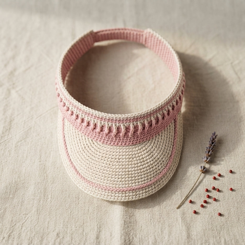 Modern Sun Hat | Crochet Hat Pattern PDF — Design 3