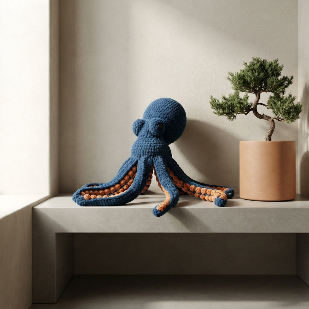 Charming Octopus Companion | Crochet Pattern PDF