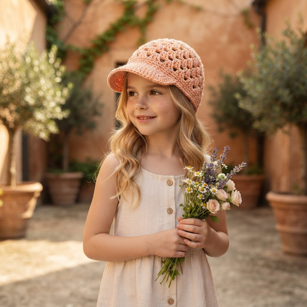 Trendy Wide Brim Hat | Crochet Visor Pattern