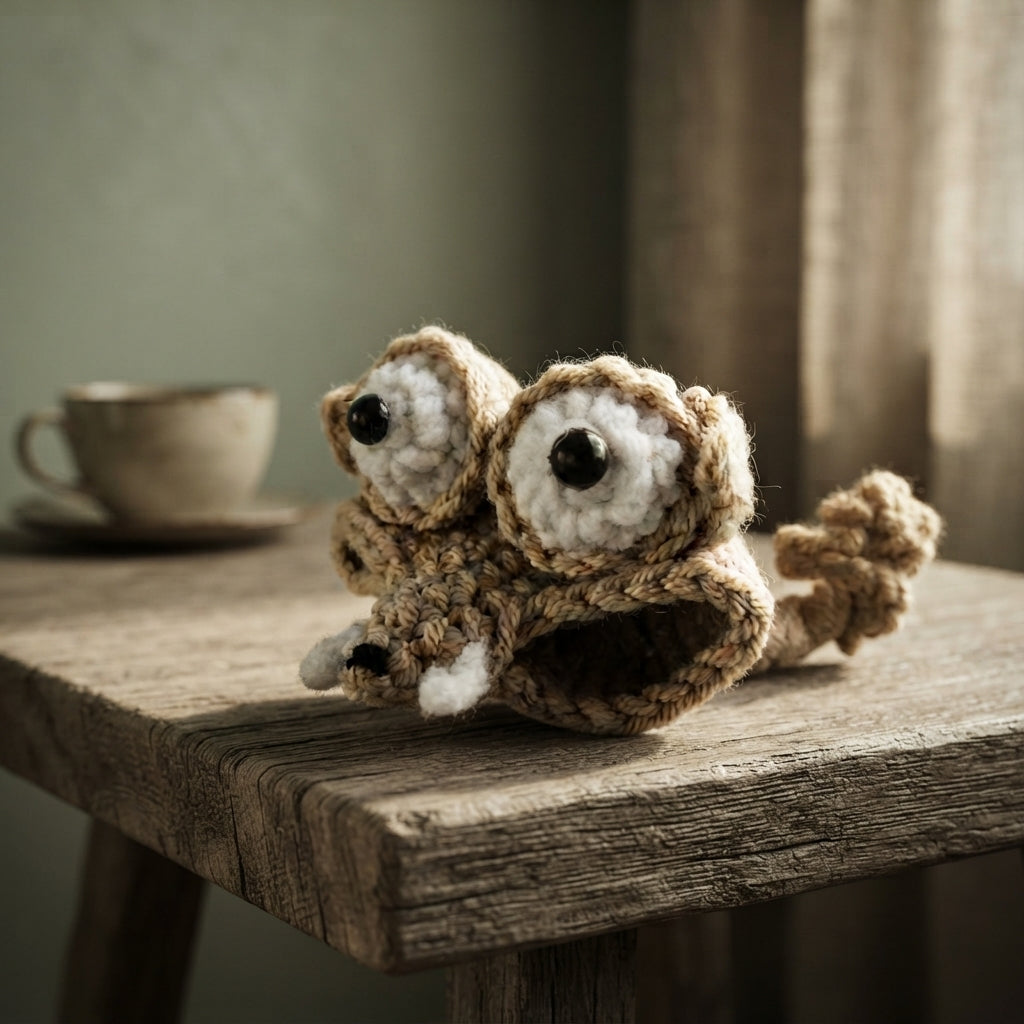 Beginner Little Squirrel | Amigurumi Pattern PDF