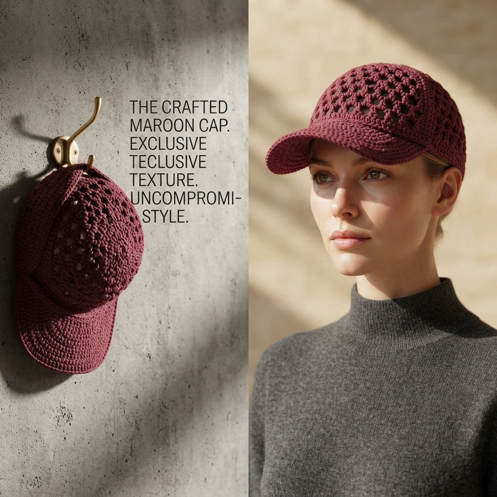 Trendy Wide Brim Hat | Crochet Visor Pattern