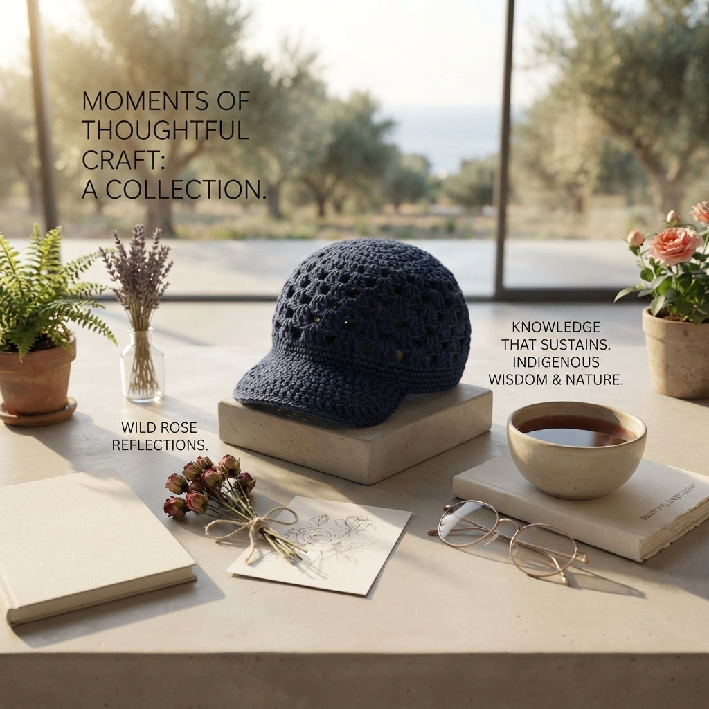 Trendy Wide Brim Hat | Crochet Visor Pattern