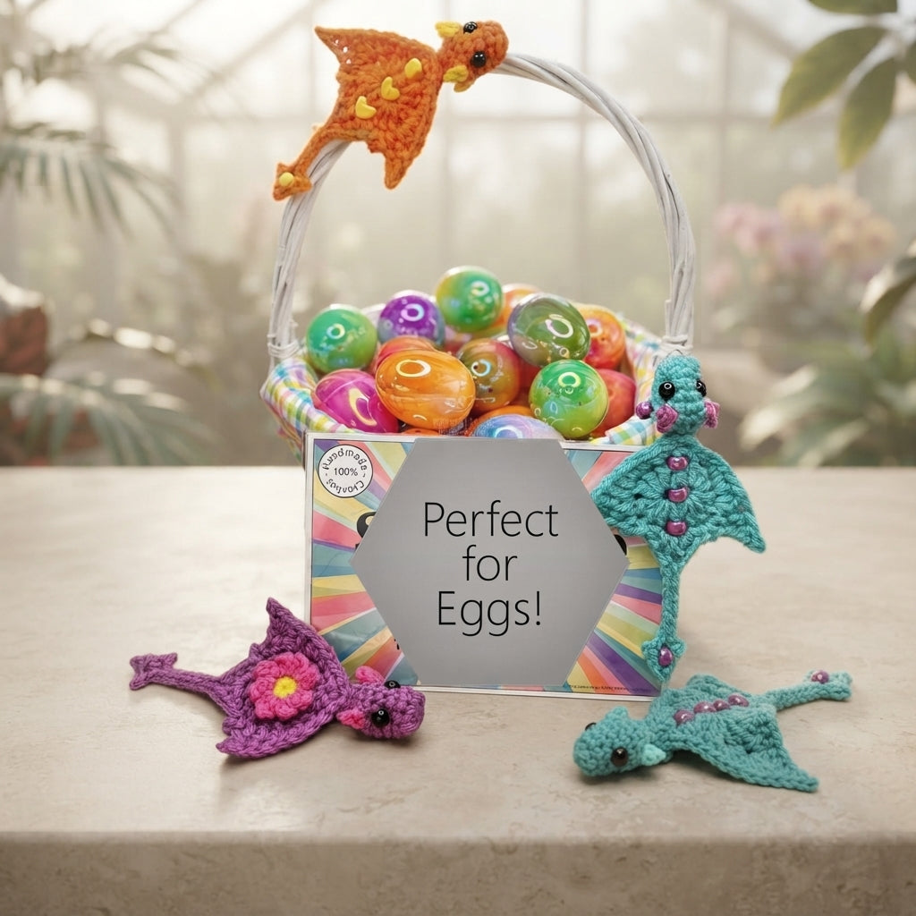 Adorable Bag Charm Keychain | Crochet Pattern PDF — Design 7