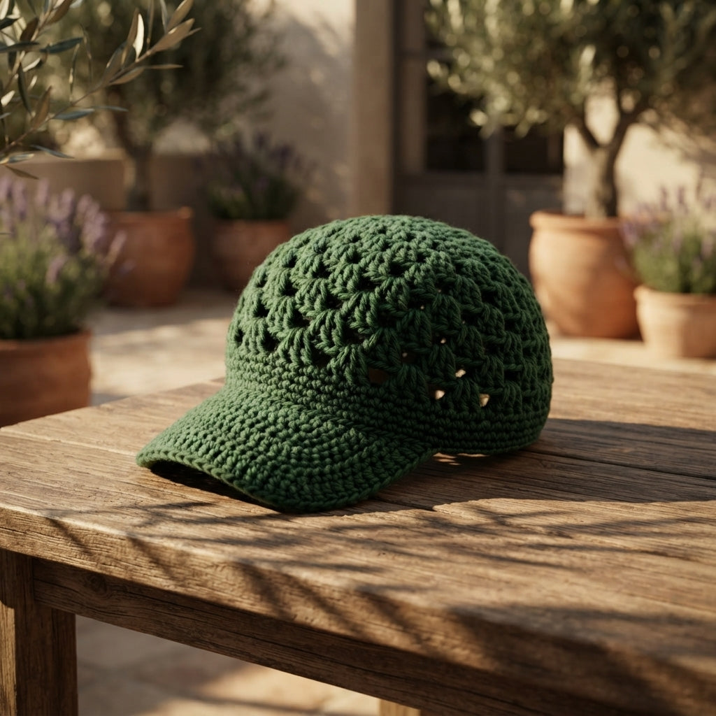 Trendy Wide Brim Hat | Crochet Visor Pattern