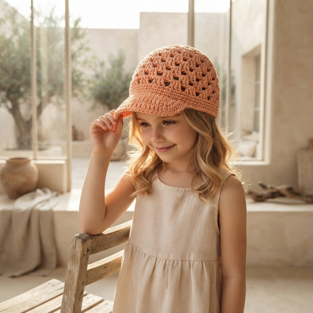 Trendy Wide Brim Hat | Crochet Visor Pattern