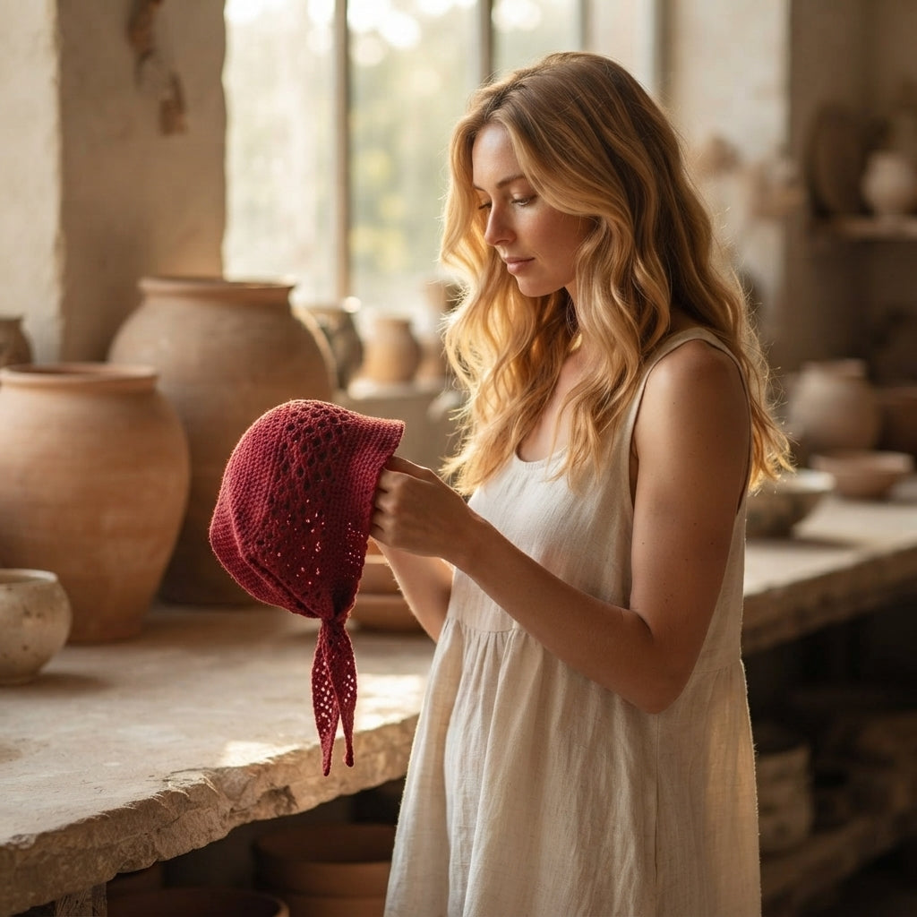 Graceful Sun Hat | Handmade Hat PDF — Design 4