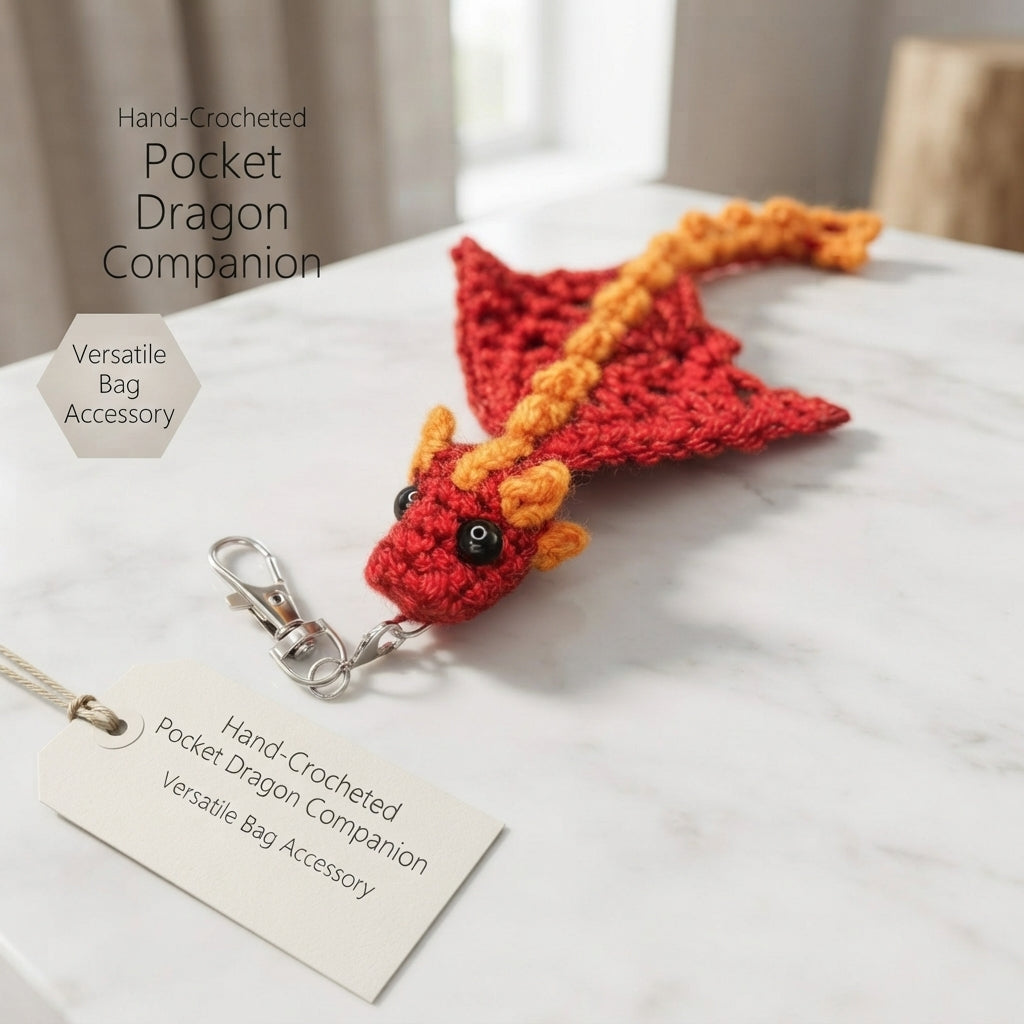 Adorable Bag Charm Keychain | Crochet Pattern PDF — Design 7