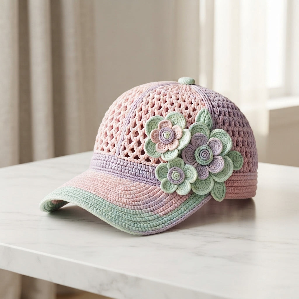 Pretty Summer Hat | Crochet Summer Pattern — Design 2