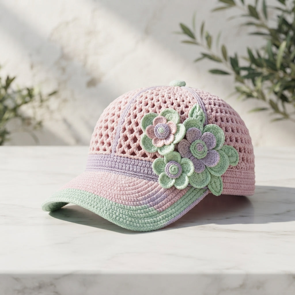 Pretty Summer Hat | Crochet Summer Pattern — Design 2