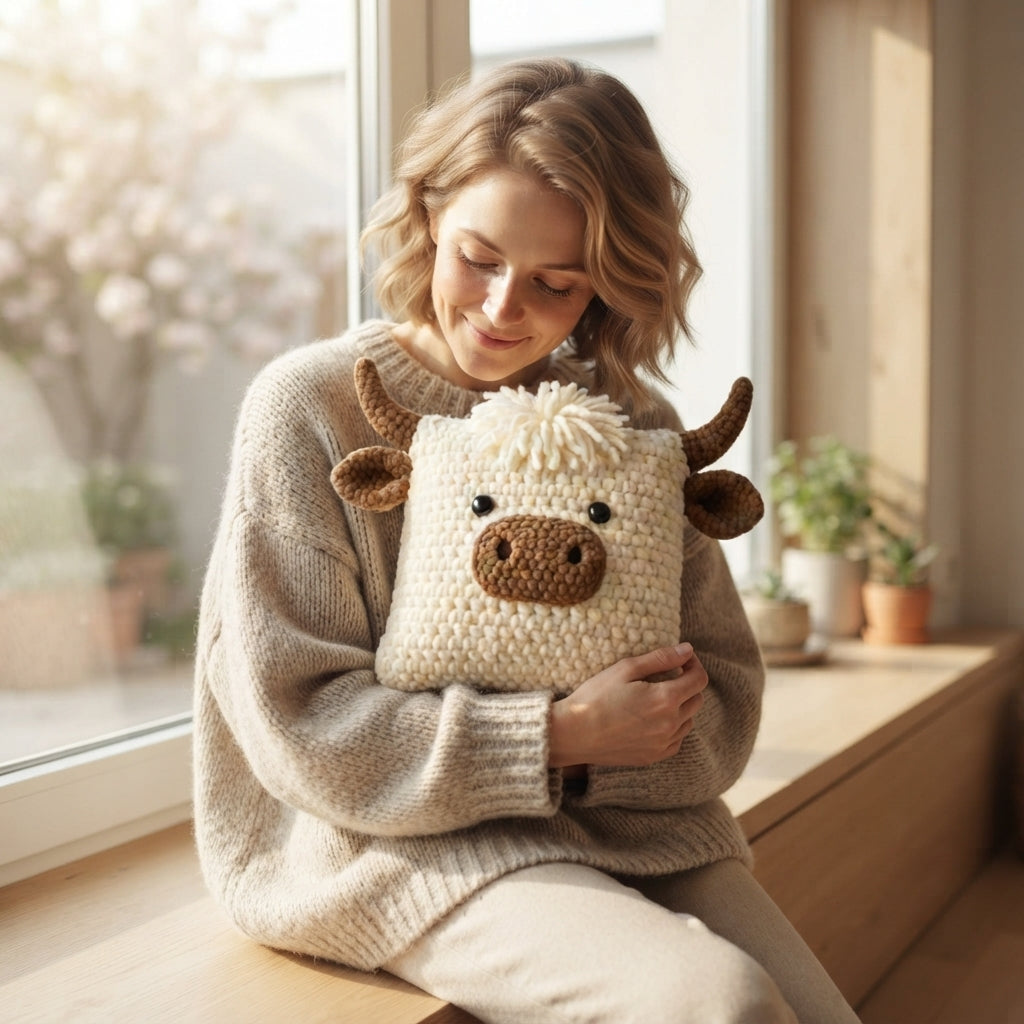 Cuddly Cow Buddy V2 | Crochet Pattern PDF