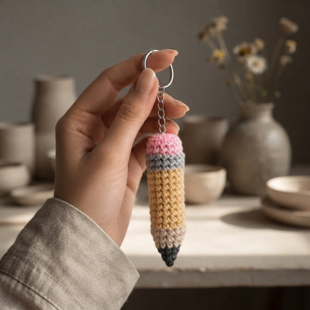 Sweet Mini Keychain | Crochet Keychain Pattern — Design 7