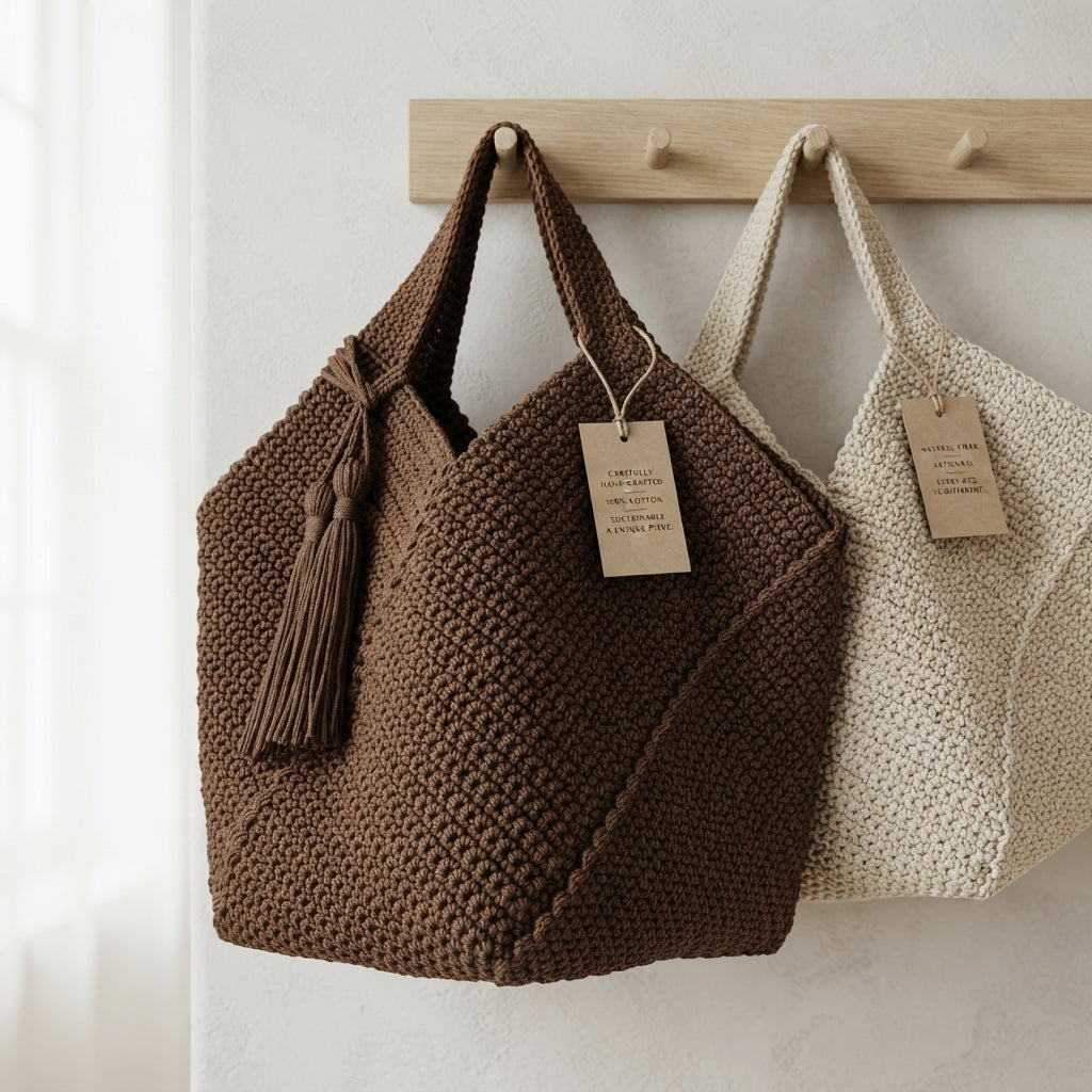 Granny Square Granny Square Tote | Crochet Pattern PDF