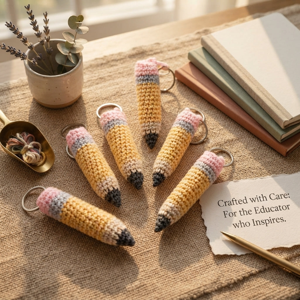 Sweet Mini Keychain | Crochet Keychain Pattern — Design 7