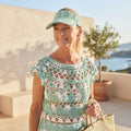 Elegant Summer Hat | Crochet Pattern PDF — Design 6