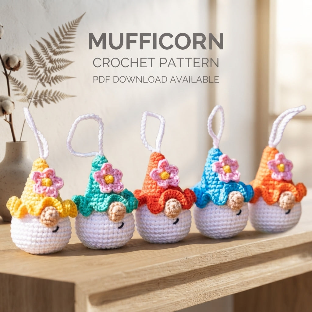 Cute Keychain Keyring | Amigurumi PDF Guide — Design 8