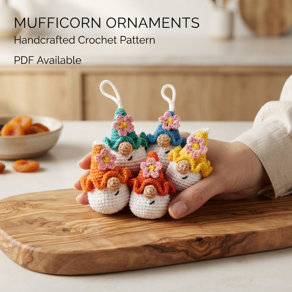 Cute Keychain Keyring | Amigurumi PDF Guide — Design 8