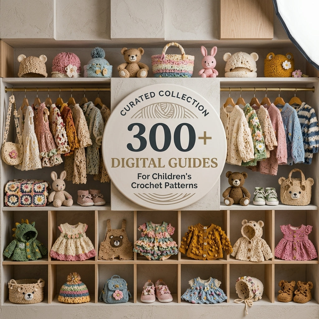 Child Bundle 300 Baby Blanket | Crochet Pattern PDF
