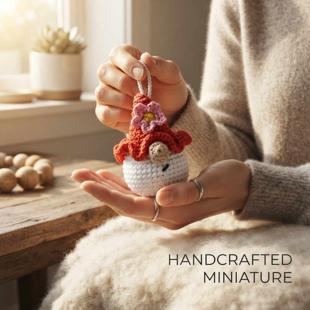 Cute Keychain Keyring | Amigurumi PDF Guide — Design 8