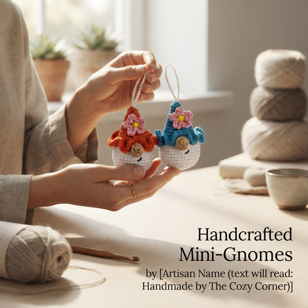Cute Keychain Keyring | Amigurumi PDF Guide — Design 8