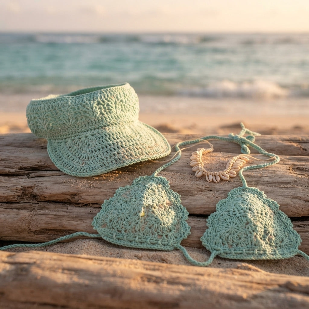 Elegant Summer Hat | Crochet Pattern PDF — Design 6