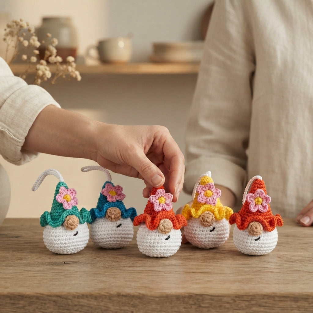 Cute Keychain Keyring | Amigurumi PDF Guide — Design 8