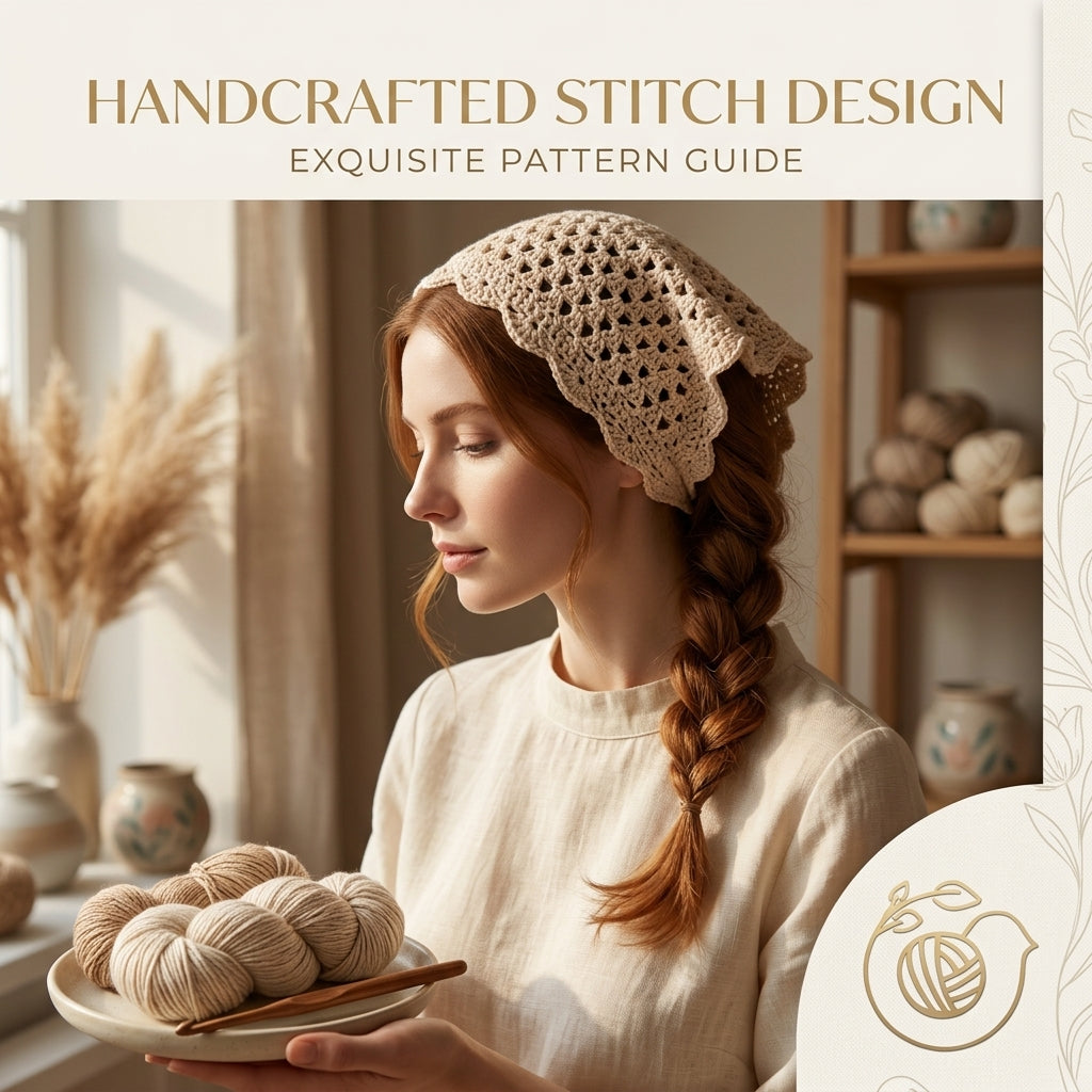 Scallop Edge Granny Stitch Headwrap | Crochet Pattern PDF