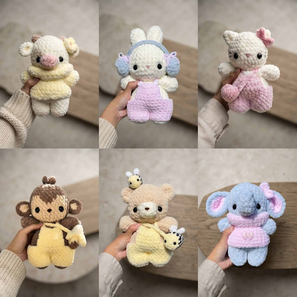 Ultimate Crochet Animal Bundle V2 | 15+ PDF Patterns