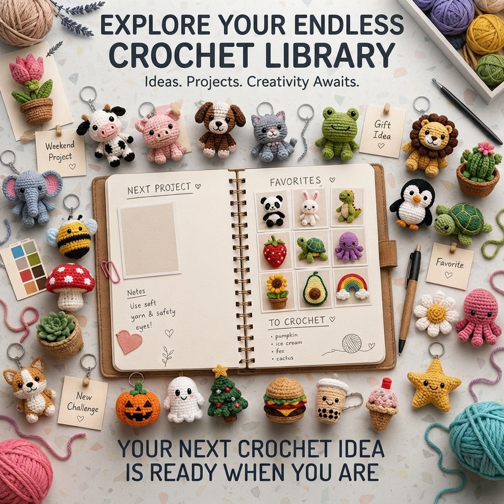 Giant Amigurumi Library | 1000+ Pattern Collection