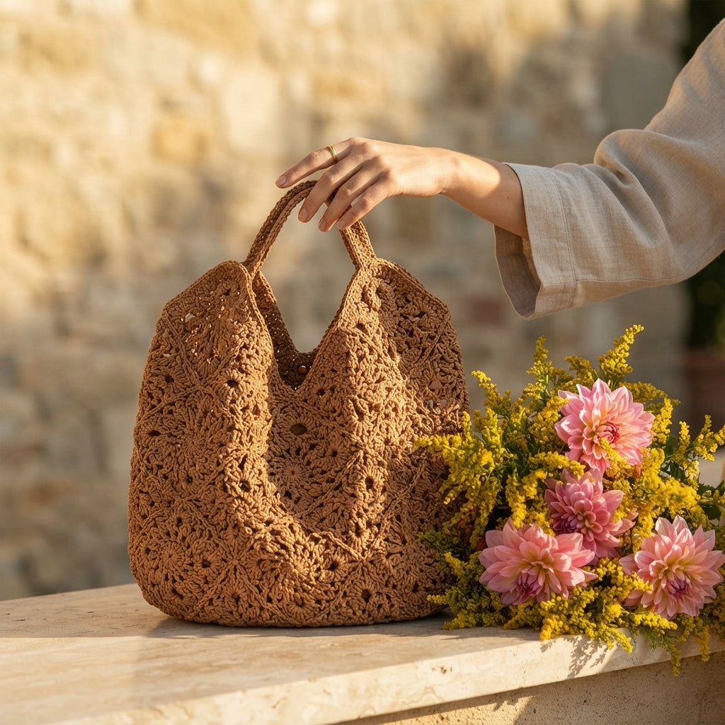 Granny Square Granny Square Bag | Crochet Pattern PDF