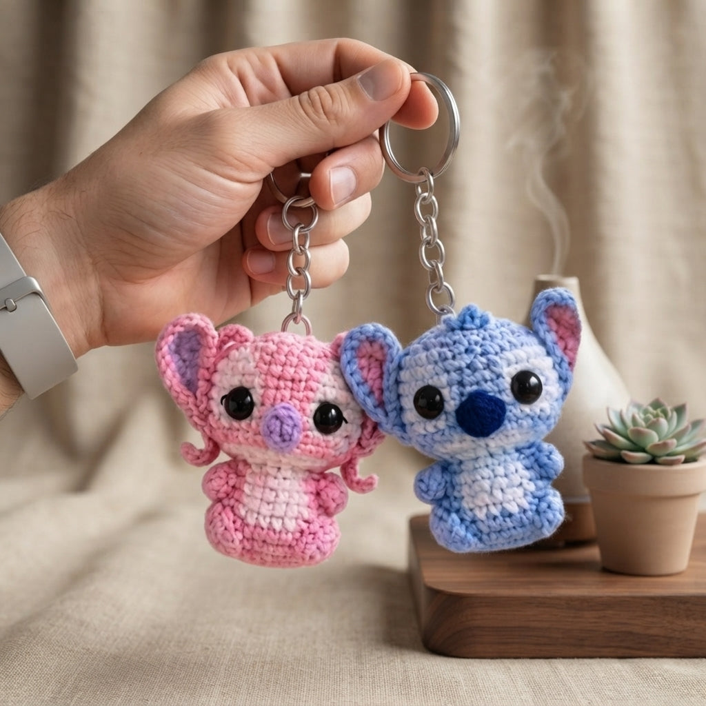 Lovely Keychain Accessory | Crochet PDF Pattern — Design 10