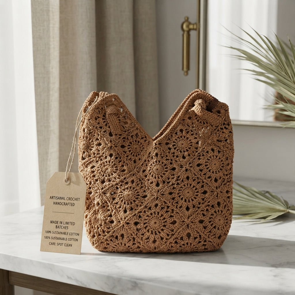 Granny Square Granny Square Bag | Crochet Pattern PDF