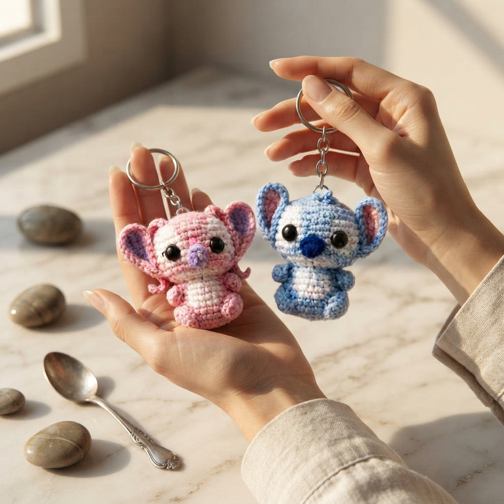Lovely Keychain Accessory | Crochet PDF Pattern — Design 10