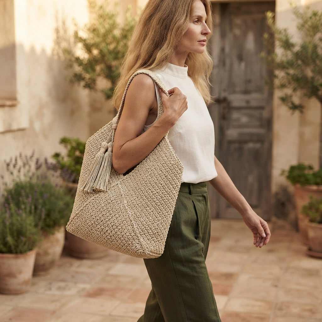 Granny Square Granny Square Tote | Crochet Pattern PDF