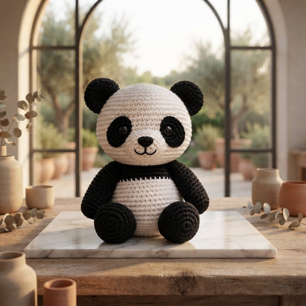 Amigurumi Panda Doll | Amigurumi PDF Guide