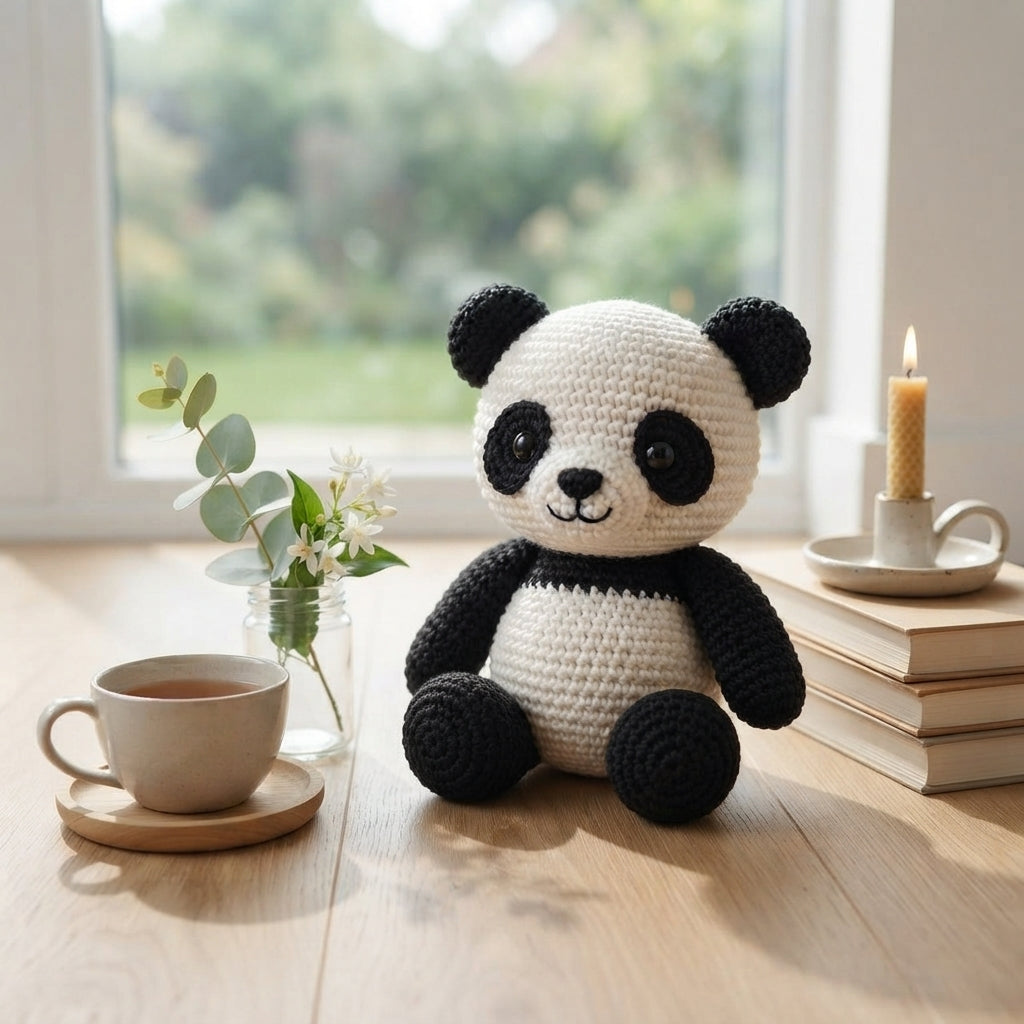 Amigurumi Panda Doll | Amigurumi PDF Guide