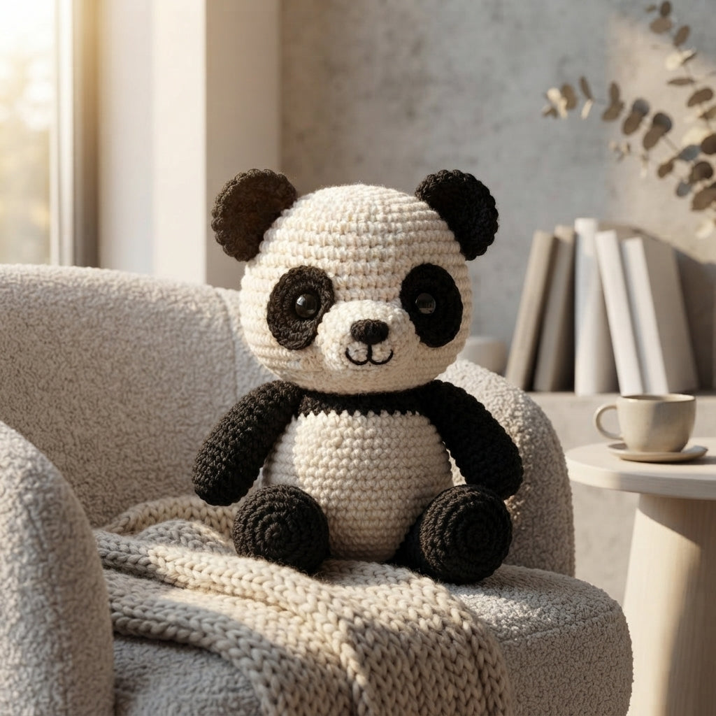 Amigurumi Panda Doll | Amigurumi PDF Guide