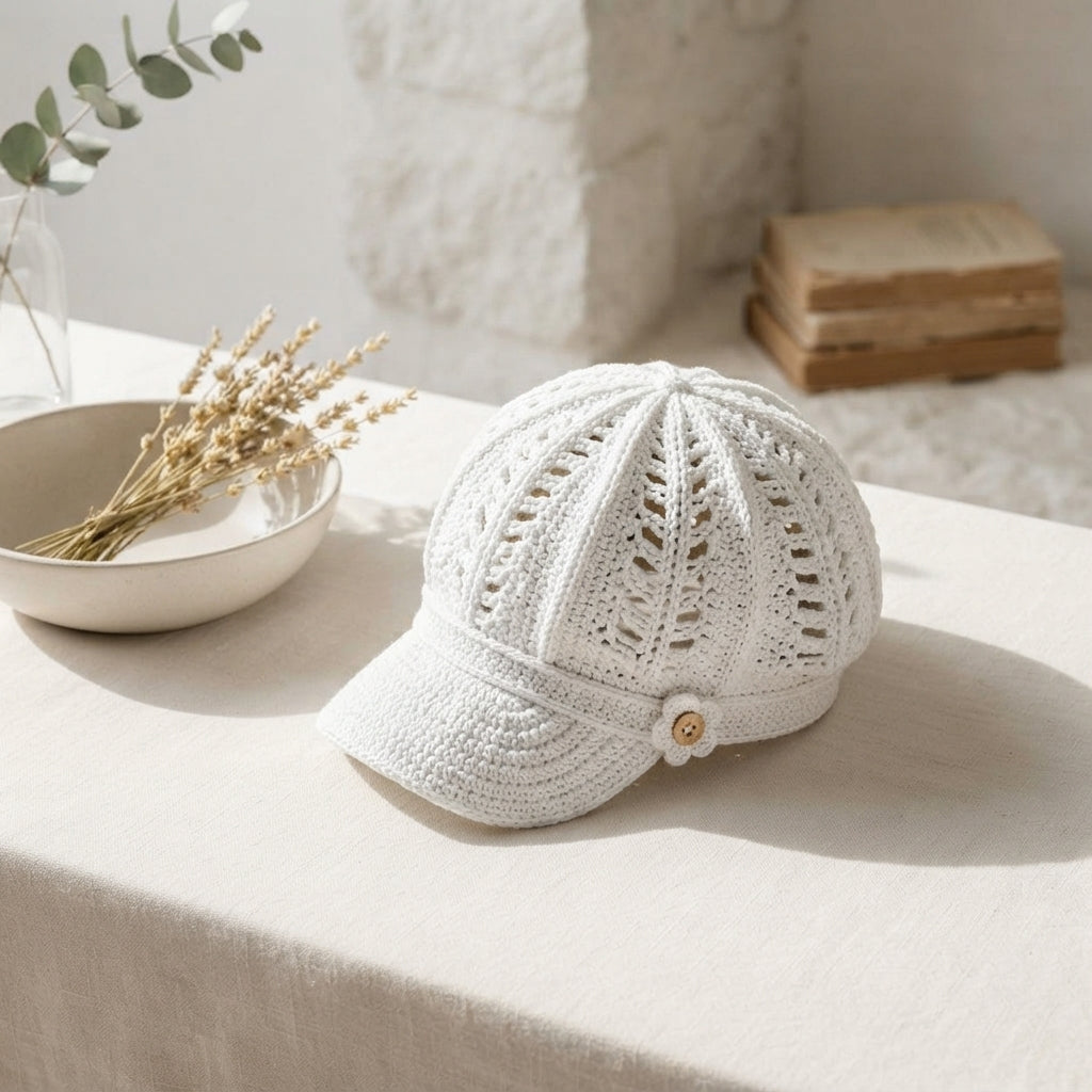 Breezy Summer Hat | Summer Crochet Pattern — Design 3