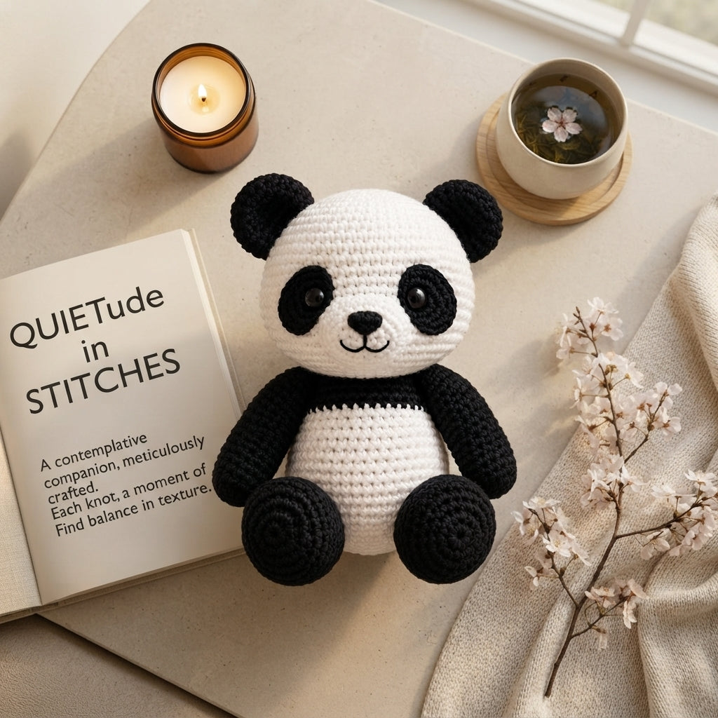 Amigurumi Panda Doll | Amigurumi PDF Guide