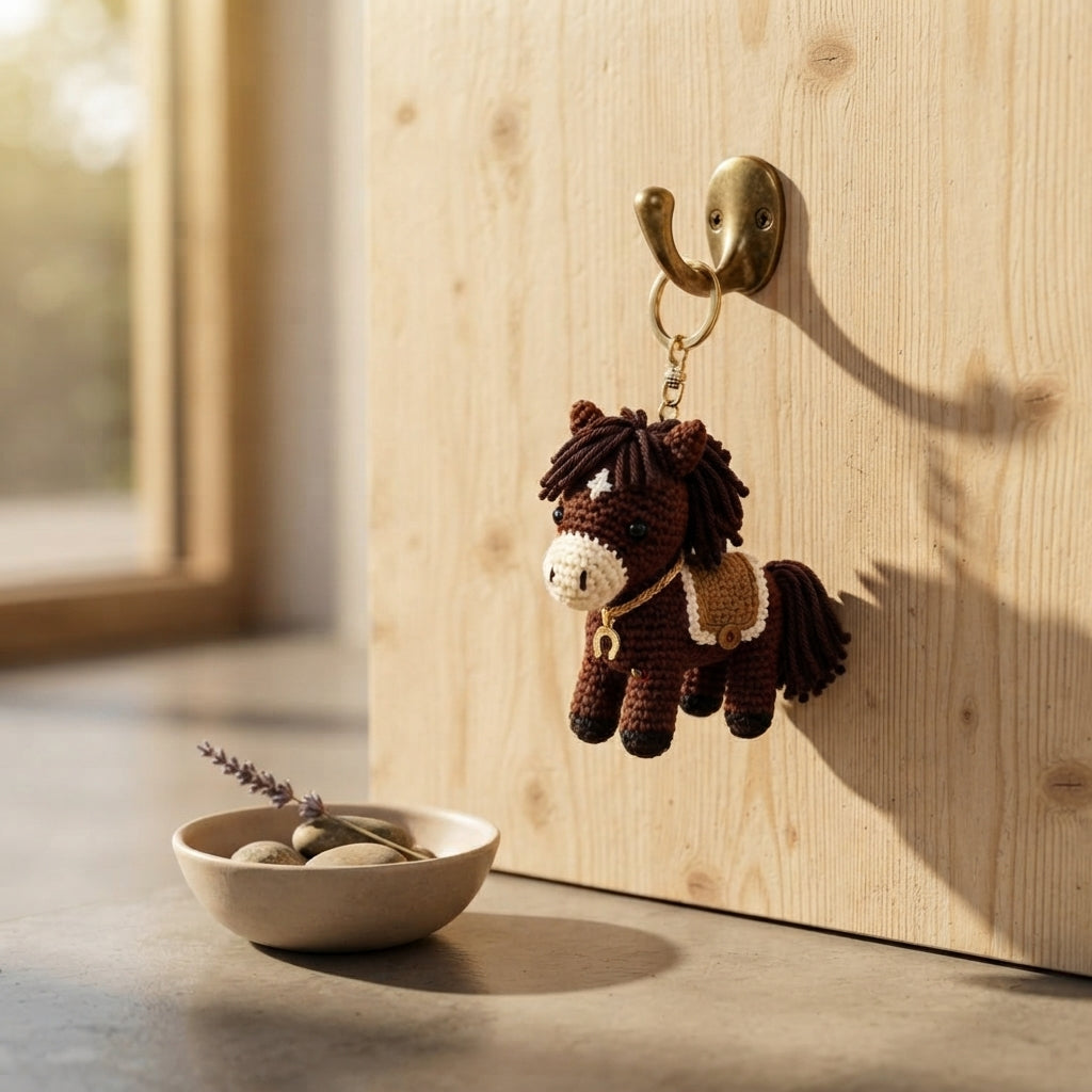 Pretty Keychain Charm | Handmade Crochet Pattern — Design 6