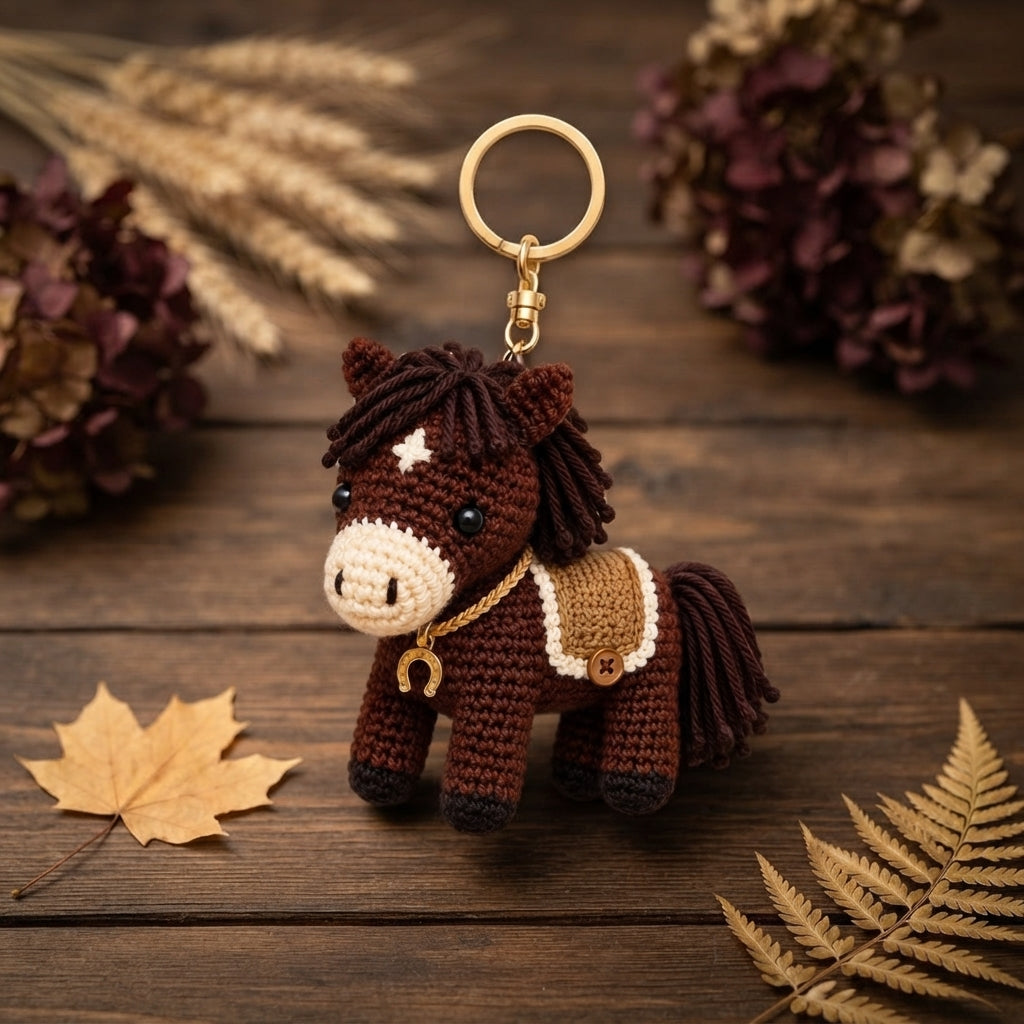 Pretty Keychain Charm | Handmade Crochet Pattern — Design 6